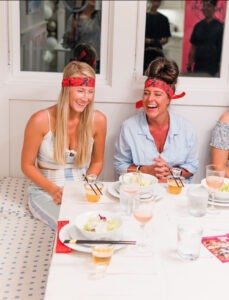 Private hibachi at home bachelorette party in Santa Rosa Beach